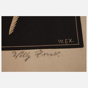 Willy Exner, Holzschnitt A.H.