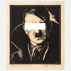 Willy Exner, Holzschnitt A.H.