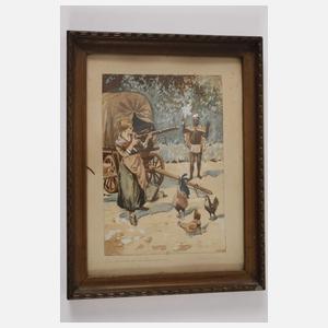 Thorv. Ross, Vier Szenen aus den Burenkriegen