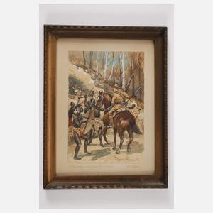 Thorv. Ross, Vier Szenen aus den Burenkriegen