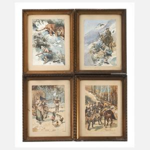 Thorv. Ross, Vier Szenen aus den Burenkriegen