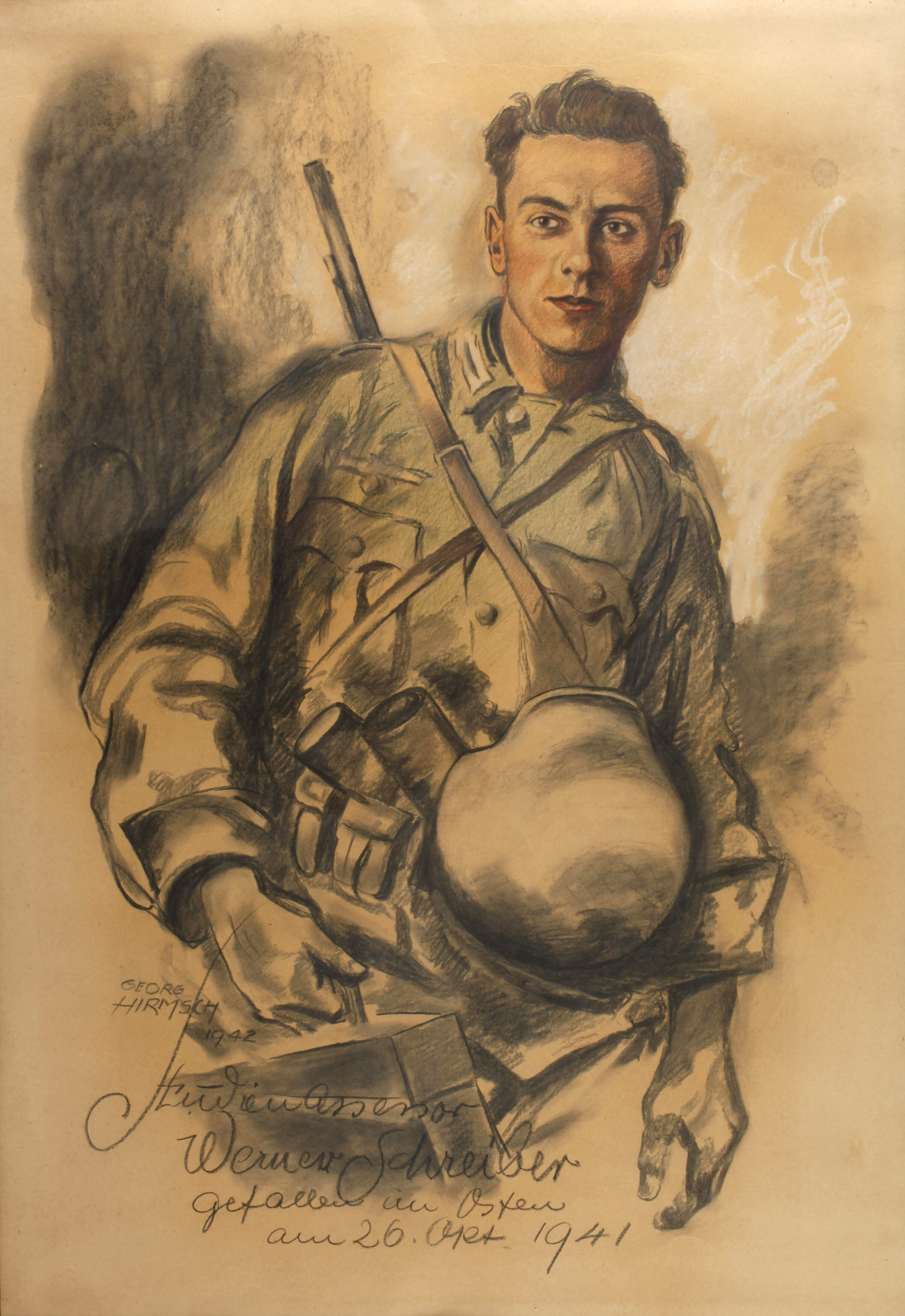 Georg Hirmsch, Soldat