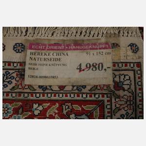 Knüpfteppich China
