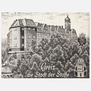 Webbild "Greiz, die Stadt der Stoffe"