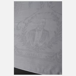 Seltenes Gebilddamast-Tuch "Zeppelin"