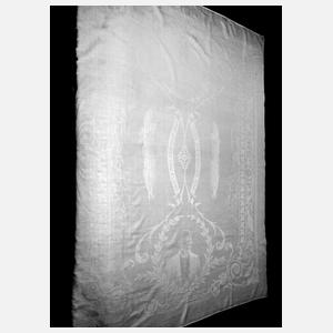 Seltenes Gebilddamast-Tuch "Zeppelin"