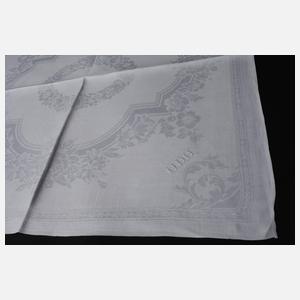 Set Prachtmundtücher mit Blumendekor