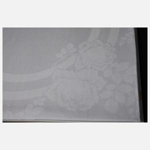 Quadratisches Tischtuch mit Rosendekor