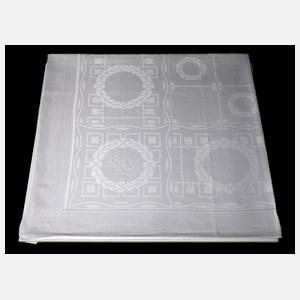 Tischtuch mit Lorbeerkranzdekor