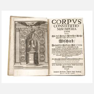 Corpus Constitutionum Imperialium 1675