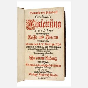 Historie von Europa 1705