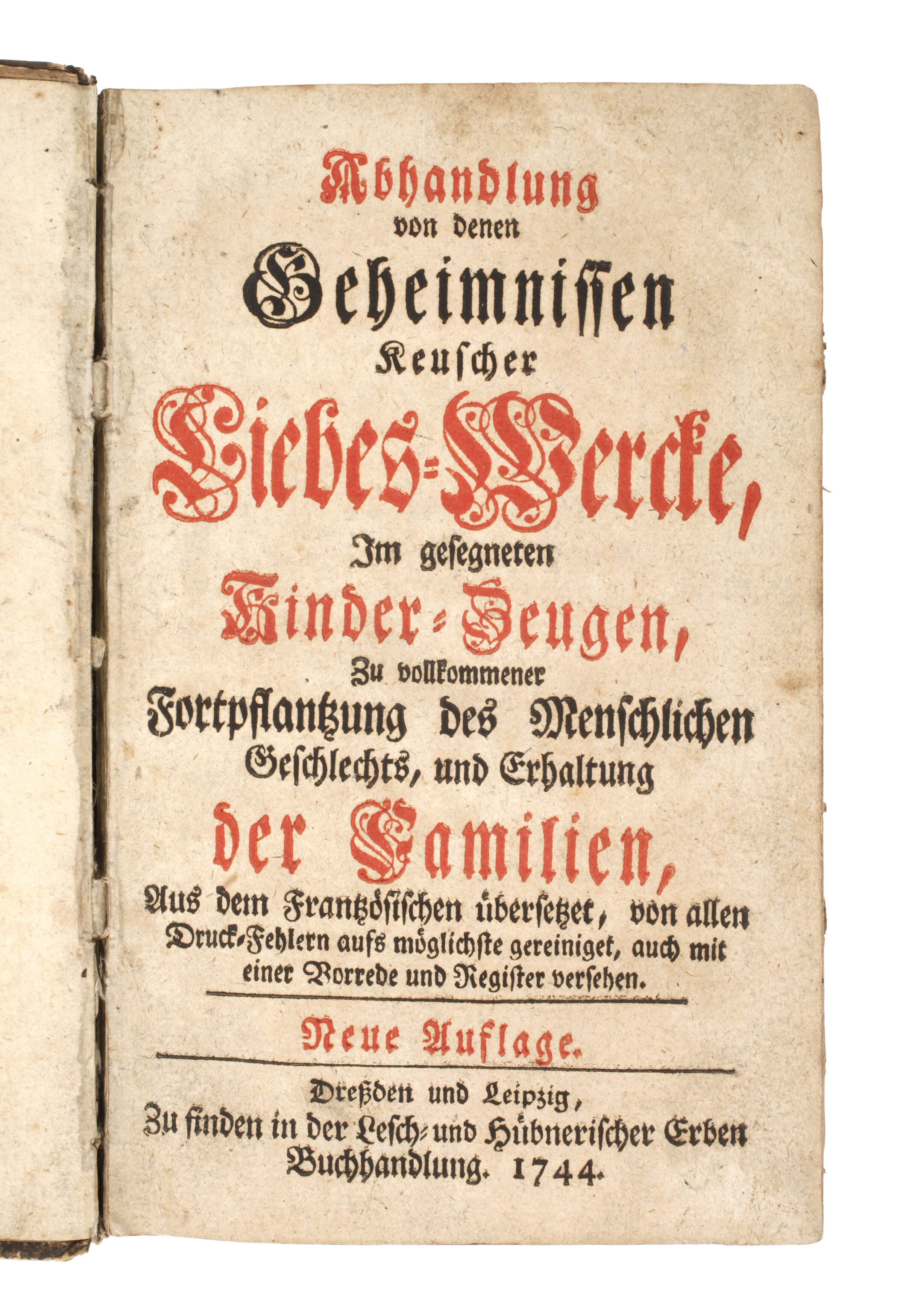 Liebes-Wercke 1744