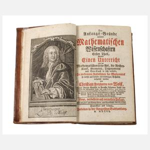 Von Wolff´s Mathematische Wissenschaften 1750