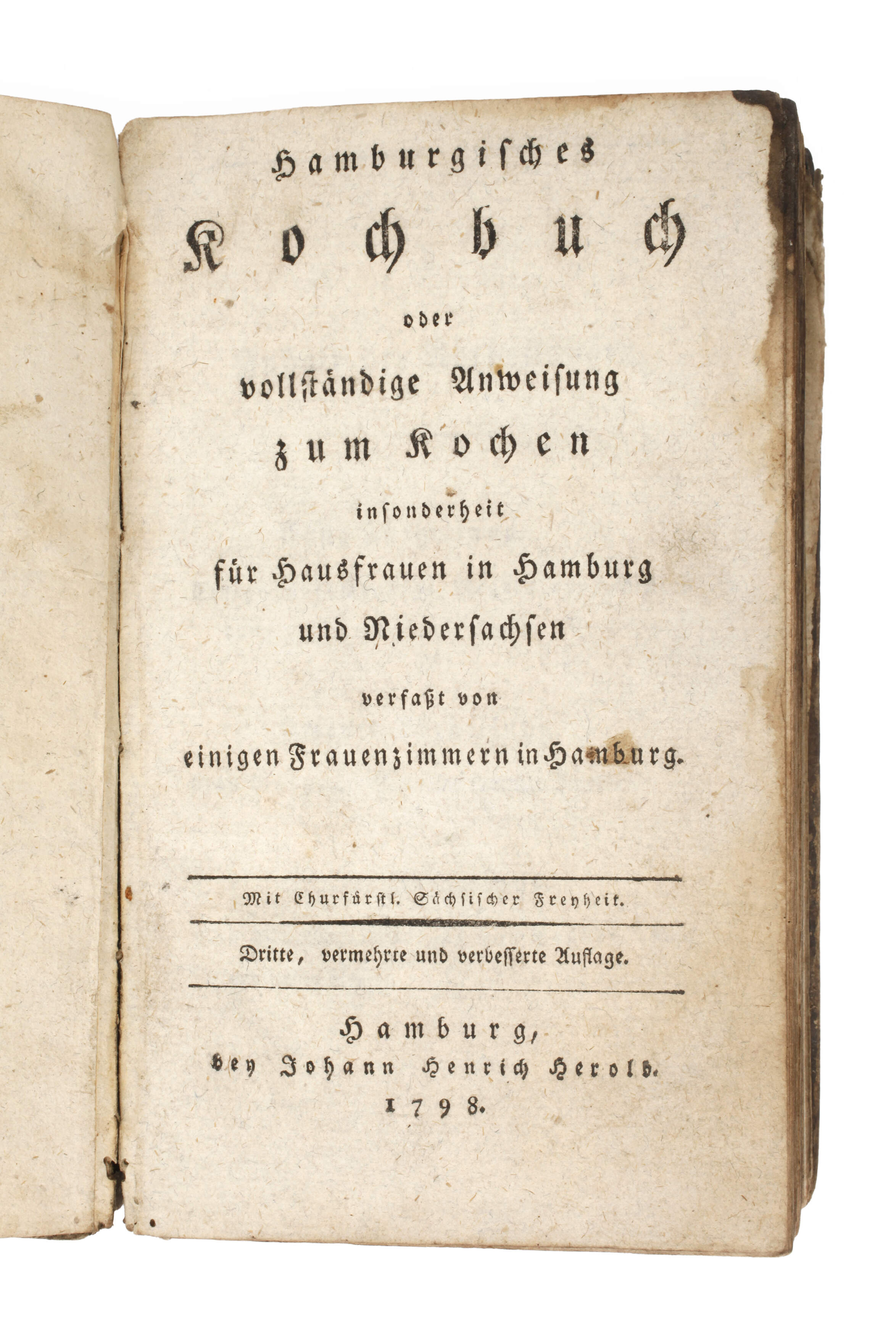 Hamburgisches Kochbuch 1798