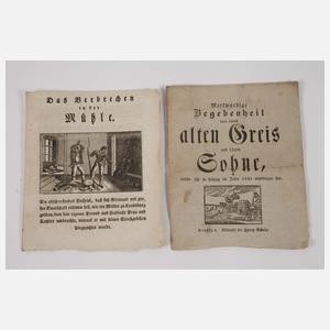 Sammlung von 137 Mordblättern