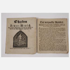 Sammlung von 137 Mordblättern