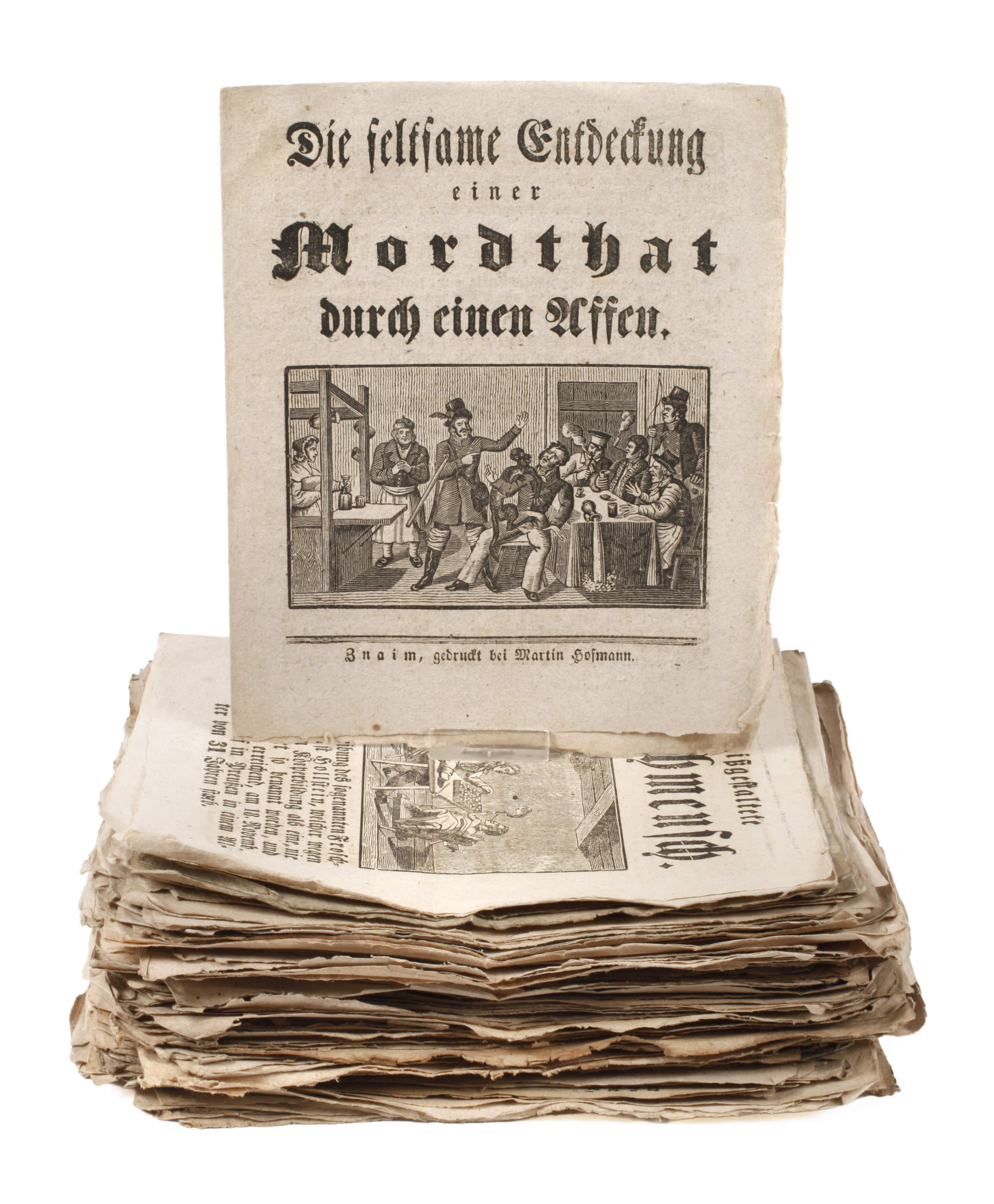 Sammlung von 137 Mordblättern