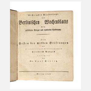 Berlinisches Wochenblatt 1823