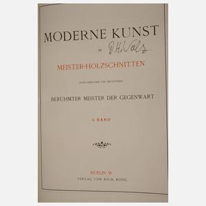 Moderne Kunst in Meisterholzschnitten