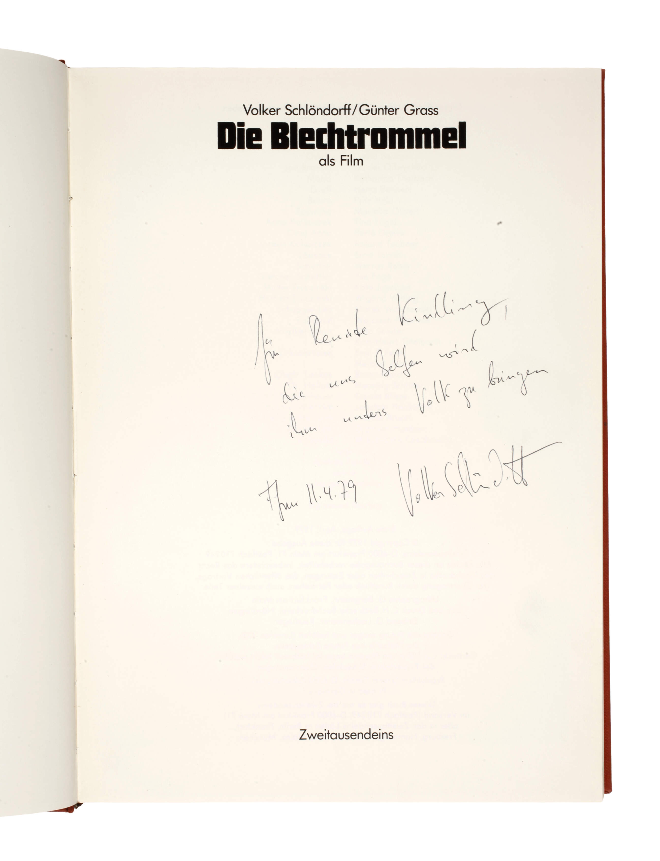 Die Blechtrommel als Film