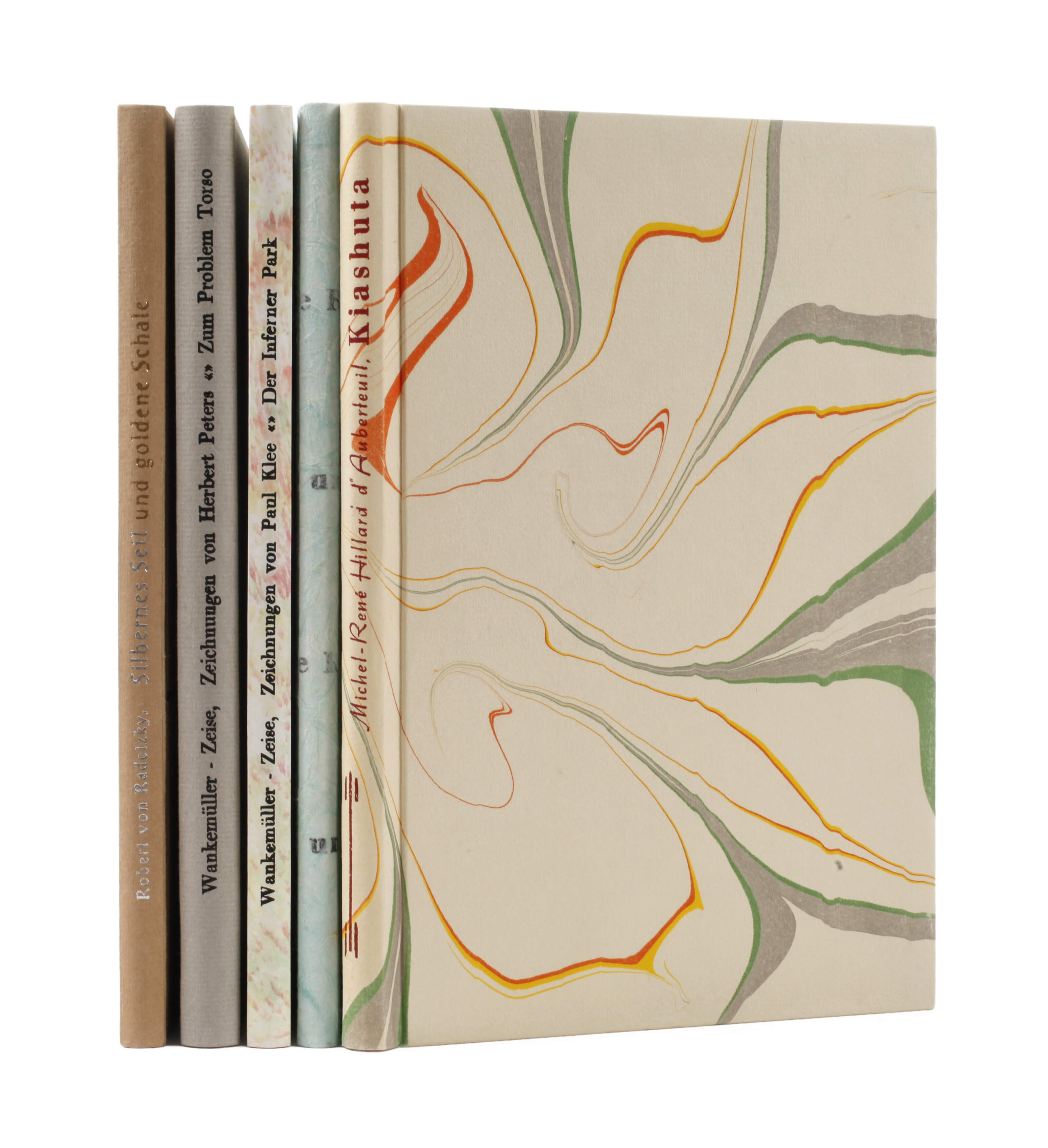 Fünf Künstlerbücher Mandragora Verlag