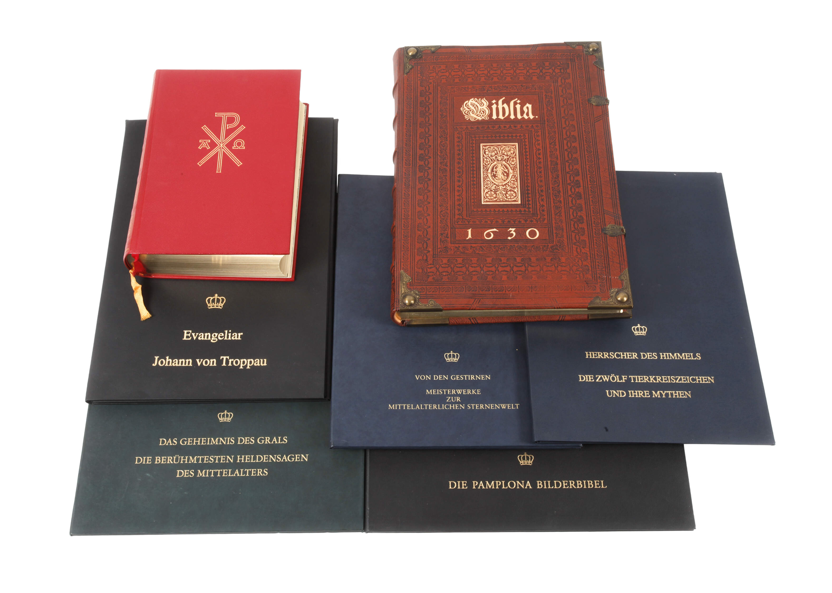 Konvolut Faksimile-Bücher