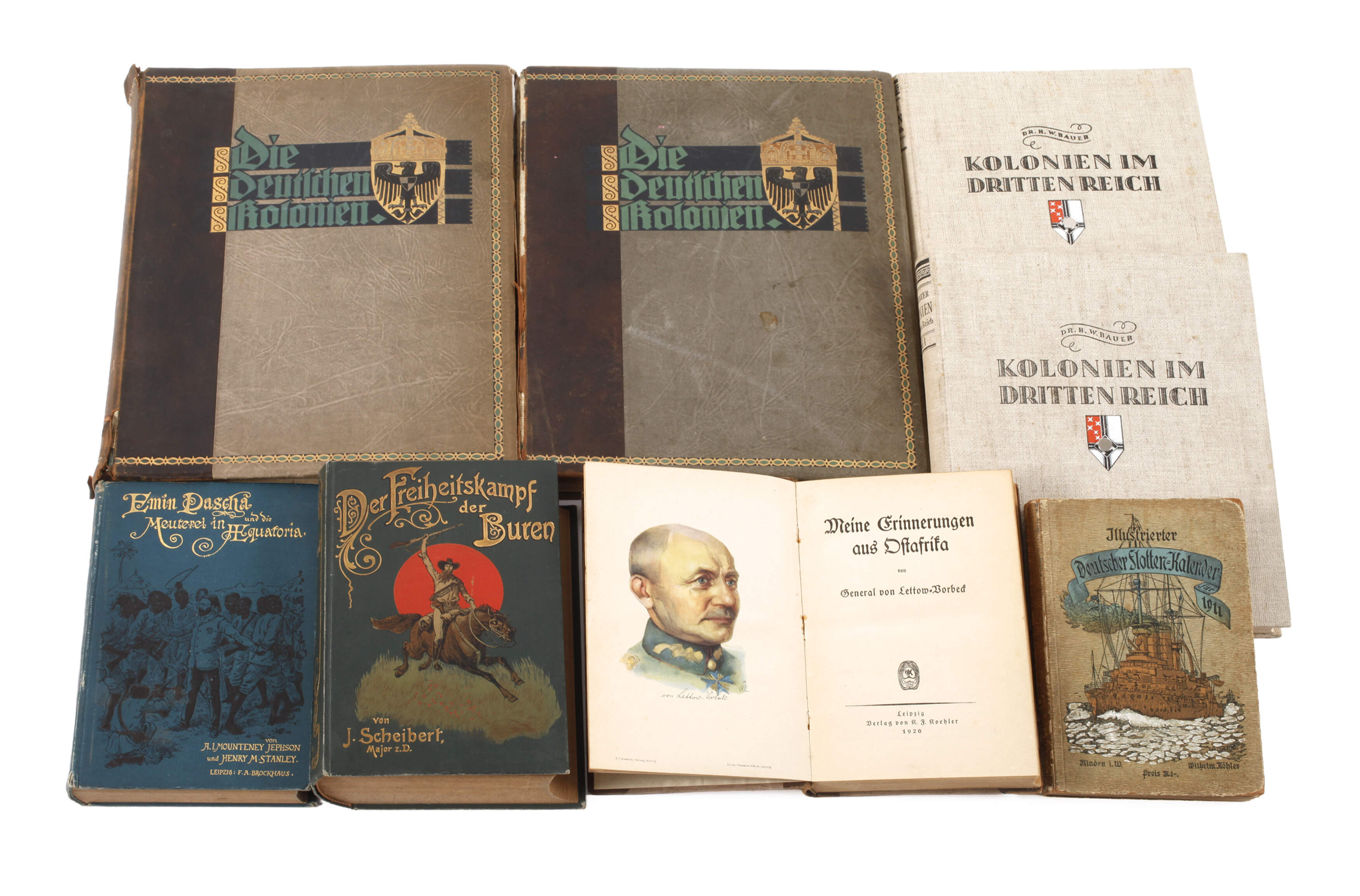 Konvolut Bücher Deutsche Kolonien