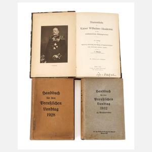 Drei Bände Preußen