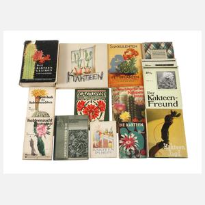 Konvolut Fachliteratur Kakteen