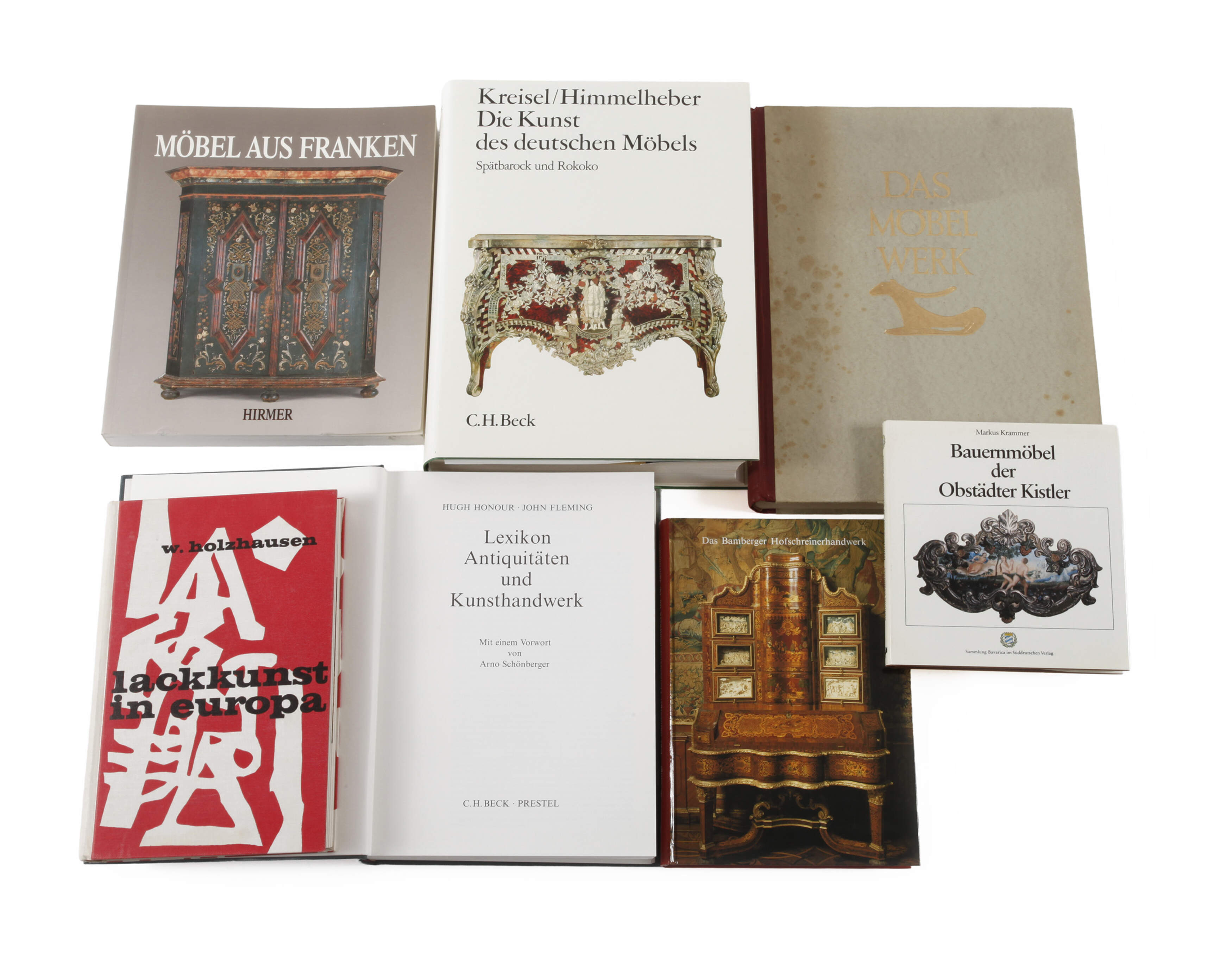 Konvolut Fachliteratur Möbel