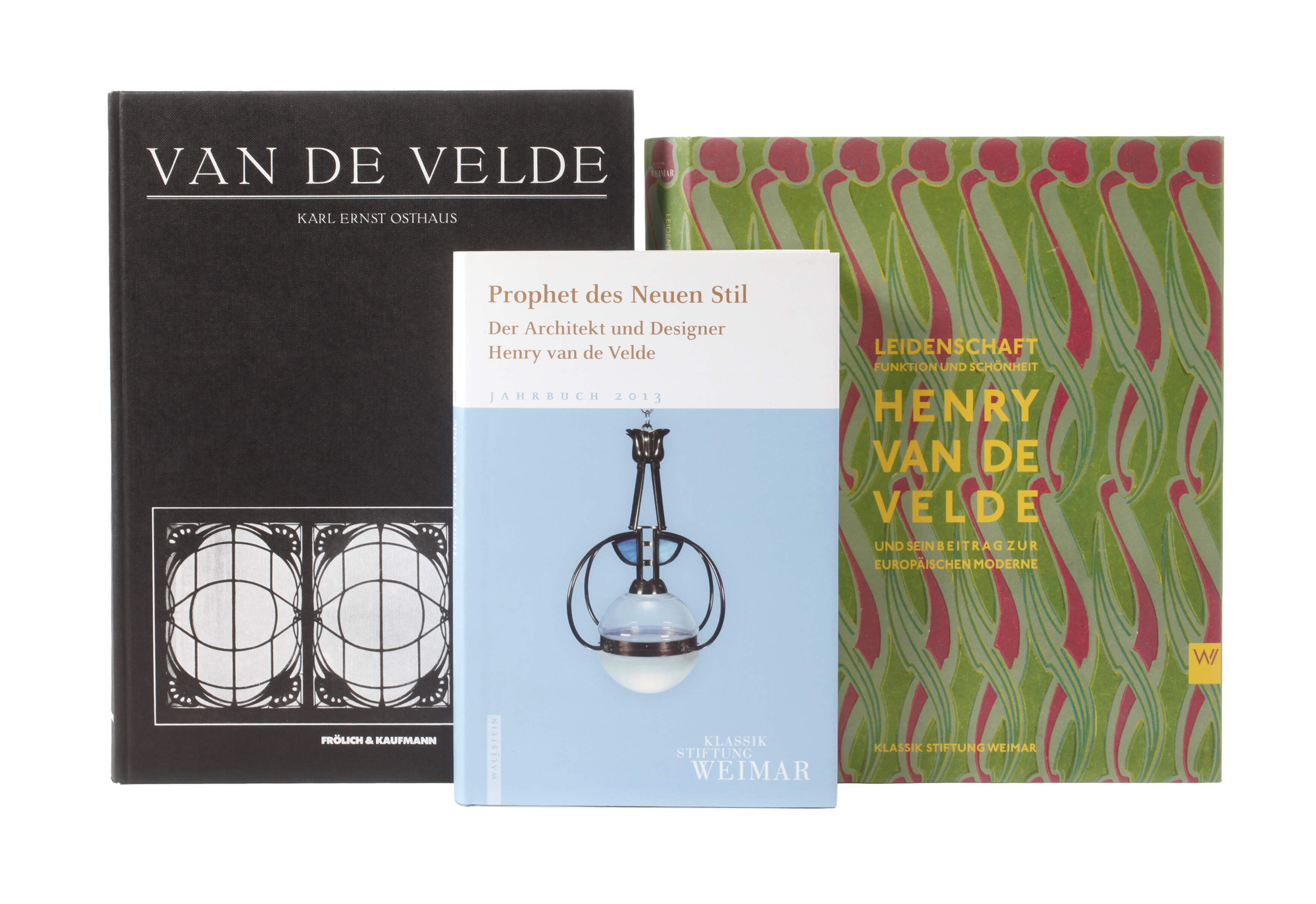 Drei Bücher Henry van de Velde