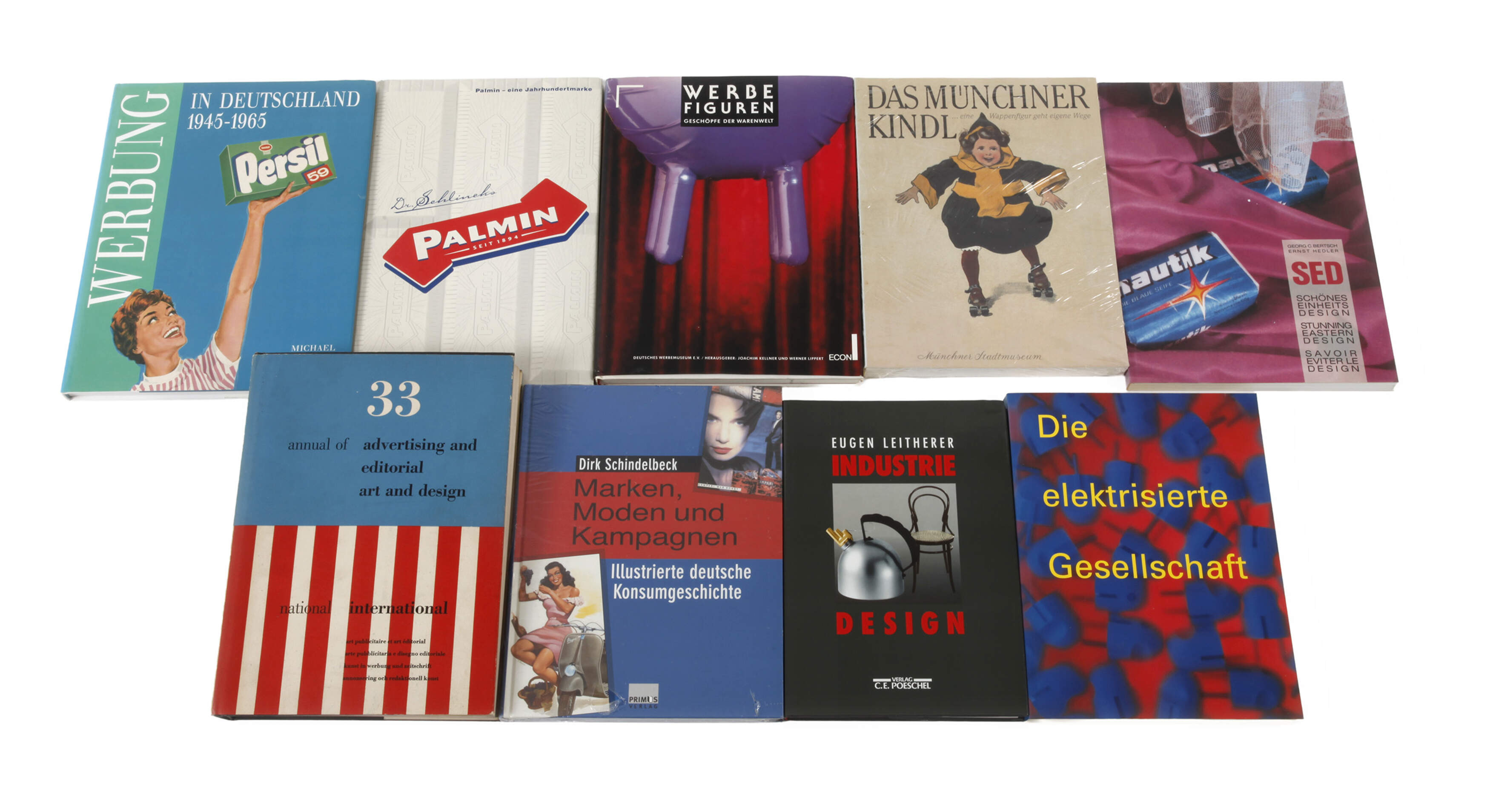 Konvolut Fachliteratur Reklame und Werbedesign