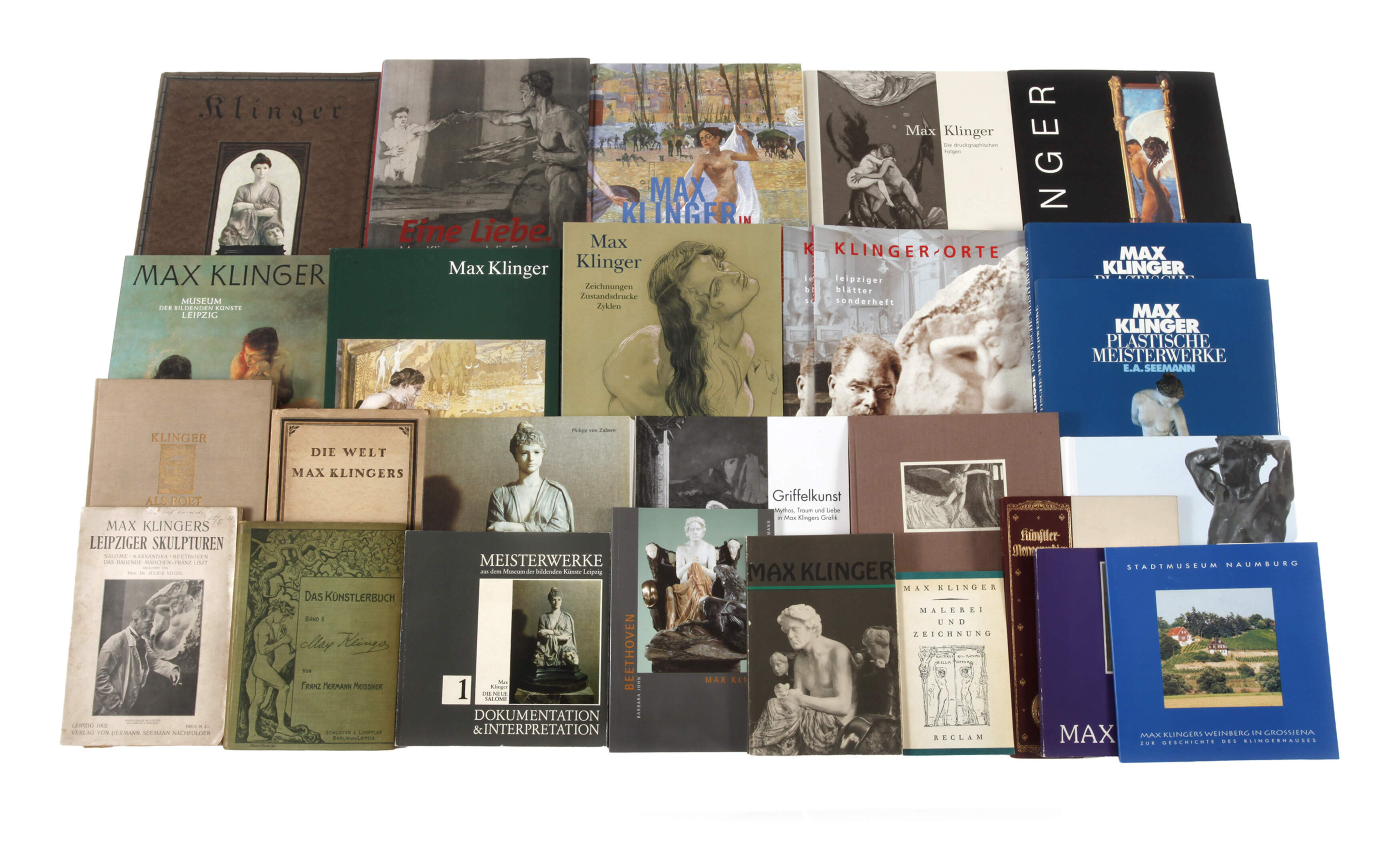 Großes Konvolut Bücher Max Klinger