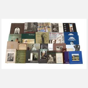 Großes Konvolut Bücher Max Klinger
