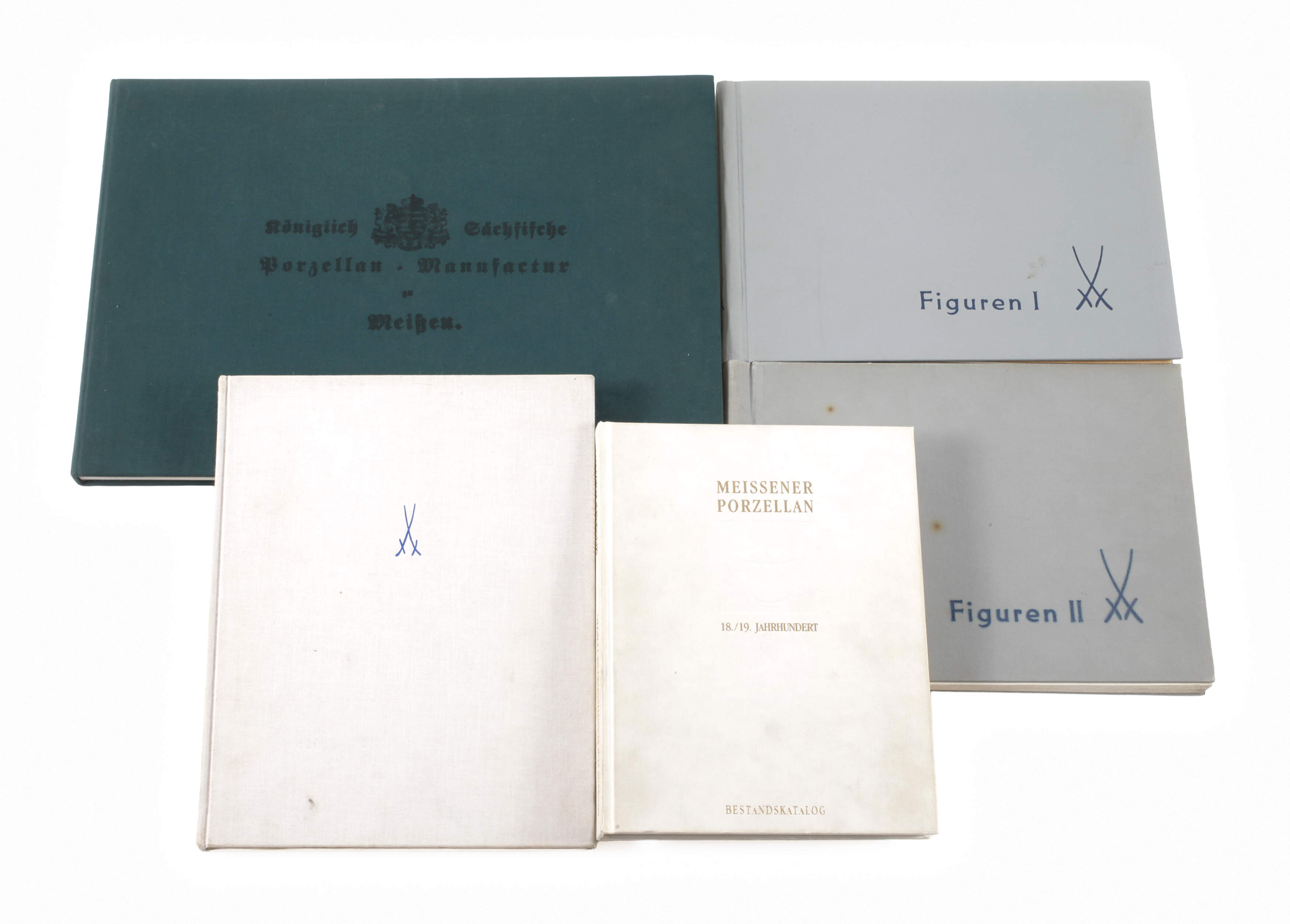 Konvolut Fachbücher Meissener Porzellan