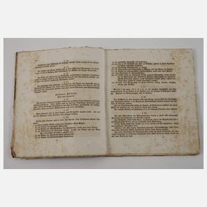 Drei historische Dokumente Sachsen