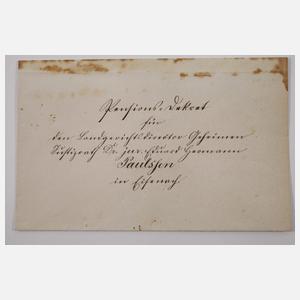 Großes Konvolut historische Dokumente