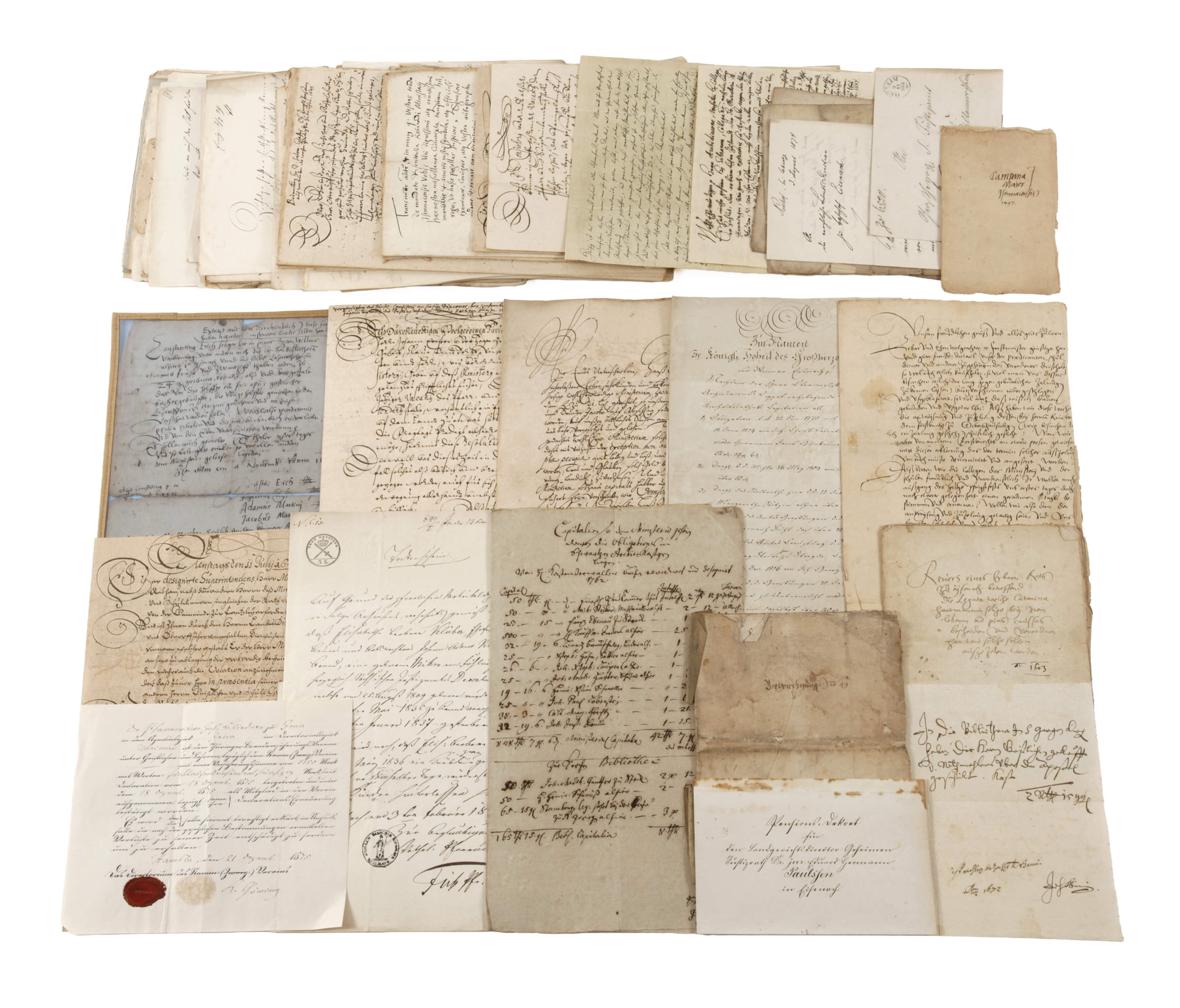 Großes Konvolut historische Dokumente