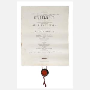 Diplom der Universität für slawische Literatur