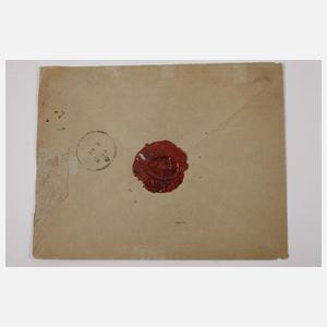 Vier seltene Belege Kaiserreich