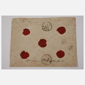 Vier seltene Belege Kaiserreich