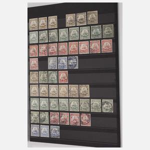 Konvolut Briefmarken deutsche Kolonien