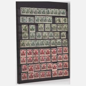 Konvolut Briefmarken deutsche Kolonien