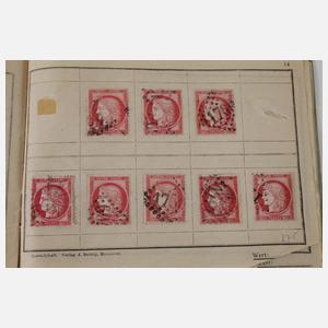 Konvolut Briefmarken Frankreich