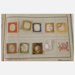 Konvolut Briefmarken Frankreich