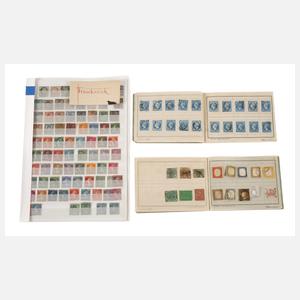 Konvolut Briefmarken Frankreich