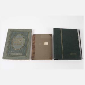 Zwei Briefmarkenalben Ausland