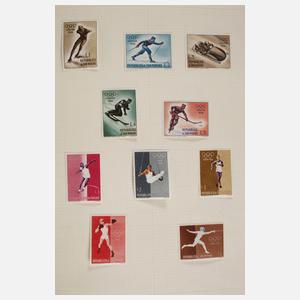 Große Briefmarkensammlung Deutschland und Welt