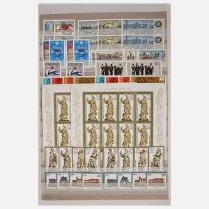 Große Briefmarkensammlung Deutschland und Welt