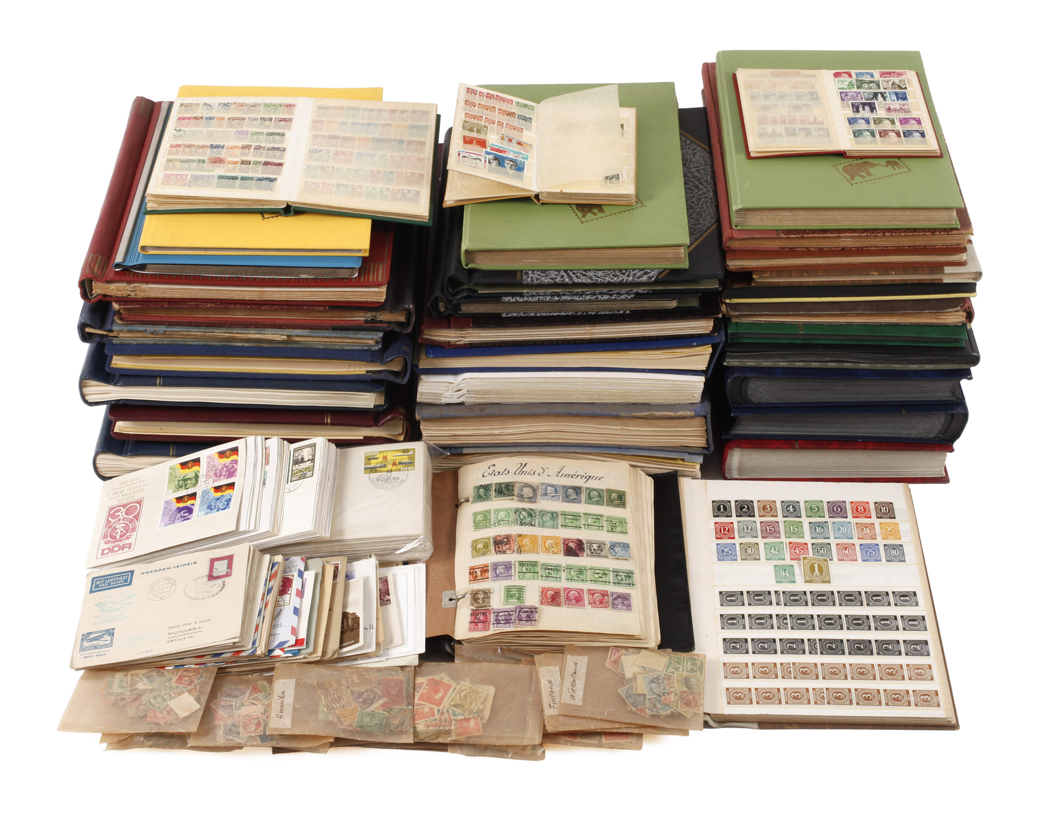 Große Briefmarkensammlung Deutschland und Welt